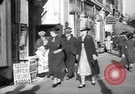 Image of newspaper headlines London England United Kingdom, 1938, second 38 stock footage video 65675053806