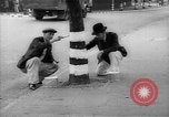 Image of gas masks depot London England United Kingdom, 1939, second 47 stock footage video 65675053822