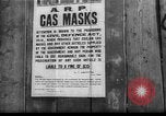 Image of gas masks London England United Kingdom, 1939, second 1 stock footage video 65675053823