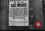 Image of gas masks London England United Kingdom, 1939, second 3 stock footage video 65675053823