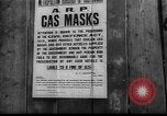 Image of gas masks London England United Kingdom, 1939, second 11 stock footage video 65675053823