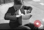 Image of gas masks London England United Kingdom, 1939, second 15 stock footage video 65675053823