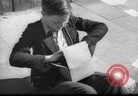 Image of gas masks London England United Kingdom, 1939, second 16 stock footage video 65675053823