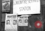 Standbild Feuer Alarm London England Vereinigtes Königreich, 1939, aus Sekunde 48 historischem Filmmaterial Videoclip 65675053824