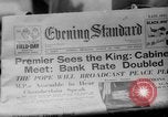 Image of Crowds gather near Parliament London England United Kingdom, 1939, second 4 stock footage video 65675053828