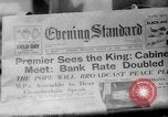 Image of Crowds gather near Parliament London England United Kingdom, 1939, second 5 stock footage video 65675053828