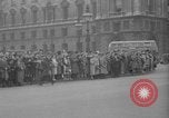 Image of Crowds gather near Parliament London England United Kingdom, 1939, second 6 stock footage video 65675053828