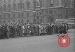 Image of Crowds gather near Parliament London England United Kingdom, 1939, second 7 stock footage video 65675053828