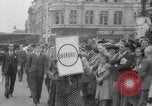 Image of Crowds gather near Parliament London England United Kingdom, 1939, second 13 stock footage video 65675053828