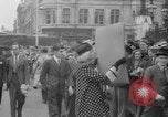 Image of Crowds gather near Parliament London England United Kingdom, 1939, second 15 stock footage video 65675053828