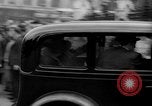 Image of Crowds gather near Parliament London England United Kingdom, 1939, second 25 stock footage video 65675053828