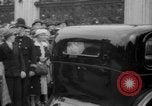 Image of Crowds gather near Parliament London England United Kingdom, 1939, second 34 stock footage video 65675053828