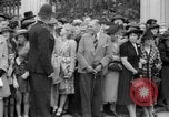 Image of Crowds gather near Parliament London England United Kingdom, 1939, second 37 stock footage video 65675053828