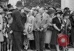 Image of Crowds gather near Parliament London England United Kingdom, 1939, second 38 stock footage video 65675053828