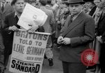 Image of Crowds gather near Parliament London England United Kingdom, 1939, second 48 stock footage video 65675053828