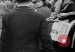 Image of Crowds gather near Parliament London England United Kingdom, 1939, second 51 stock footage video 65675053828