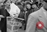 Image of Crowds gather near Parliament London England United Kingdom, 1939, second 54 stock footage video 65675053828