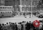 Image of Crowds gather at Whitehall and Downing Streets London England United Kingdom, 1939, second 21 stock footage video 65675053829