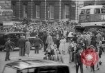 Image of Crowds gather at Whitehall and Downing Streets London England United Kingdom, 1939, second 56 stock footage video 65675053829