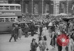 Image of Crowds gather at Whitehall and Downing Streets London England United Kingdom, 1939, second 57 stock footage video 65675053829