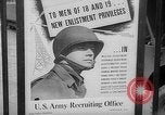 Image of United States Army recruitment in World War 2 Muncie Indiana USA, 1942, second 26 stock footage video 65675053861