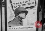 Image of United States Army recruitment in World War 2 Muncie Indiana USA, 1942, second 30 stock footage video 65675053861