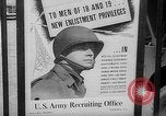 Image of United States Army recruitment in World War 2 Muncie Indiana USA, 1942, second 32 stock footage video 65675053861