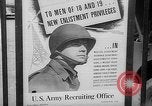 Image of United States Army recruitment in World War 2 Muncie Indiana USA, 1942, second 33 stock footage video 65675053861