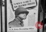 Image of United States Army recruitment in World War 2 Muncie Indiana USA, 1942, second 34 stock footage video 65675053861