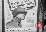 Image of United States Army recruitment in World War 2 Muncie Indiana USA, 1942, second 36 stock footage video 65675053861