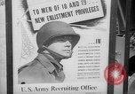 Image of United States Army recruitment in World War 2 Muncie Indiana USA, 1942, second 38 stock footage video 65675053861