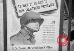 Image of United States Army recruitment in World War 2 Muncie Indiana USA, 1942, second 39 stock footage video 65675053861