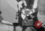 Image of basket of cycle United Kingdom, 1944, second 4 stock footage video 65675053876