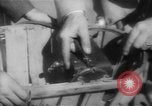 Image of basket of cycle United Kingdom, 1944, second 9 stock footage video 65675053876