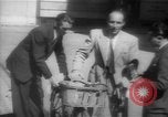 Image of basket of cycle United Kingdom, 1944, second 16 stock footage video 65675053876