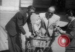 Image of basket of cycle United Kingdom, 1944, second 18 stock footage video 65675053876
