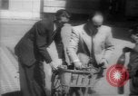 Image of basket of cycle United Kingdom, 1944, second 21 stock footage video 65675053876