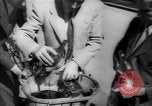 Image of basket of cycle United Kingdom, 1944, second 27 stock footage video 65675053876