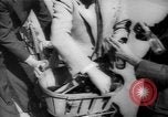 Image of basket of cycle United Kingdom, 1944, second 30 stock footage video 65675053876