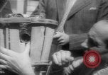 Image of basket of cycle United Kingdom, 1944, second 35 stock footage video 65675053876