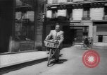 Image of basket of cycle United Kingdom, 1944, second 45 stock footage video 65675053876