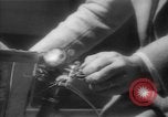 Image of basket of cycle United Kingdom, 1944, second 48 stock footage video 65675053876