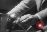 Image of basket of cycle United Kingdom, 1944, second 50 stock footage video 65675053876