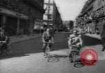 Image of basket of cycle United Kingdom, 1944, second 51 stock footage video 65675053876