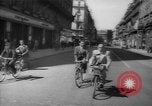Image of basket of cycle United Kingdom, 1944, second 53 stock footage video 65675053876