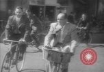 Image of basket of cycle United Kingdom, 1944, second 62 stock footage video 65675053876