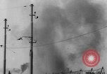 Standbild Bombenexplosionen SAINT MALO FRANKREICH, 1944, aus Sekunde 27 historischem Filmmaterial Videoclip 65675053896