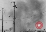 Standbild Bombenexplosionen SAINT MALO FRANKREICH, 1944, aus Sekunde 28 historischem Filmmaterial Videoclip 65675053896