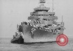 Image USS San Francisco après la bataille navale de Guadalcanal San Francisco California USA, 1942, de la seconde 10 séquences d'archives historiques vidéo 65675053954
