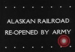 Immagine di In Alaska Railroad Yukon Canada, 1942, secondo 3 filmato di repertorio 65675053955